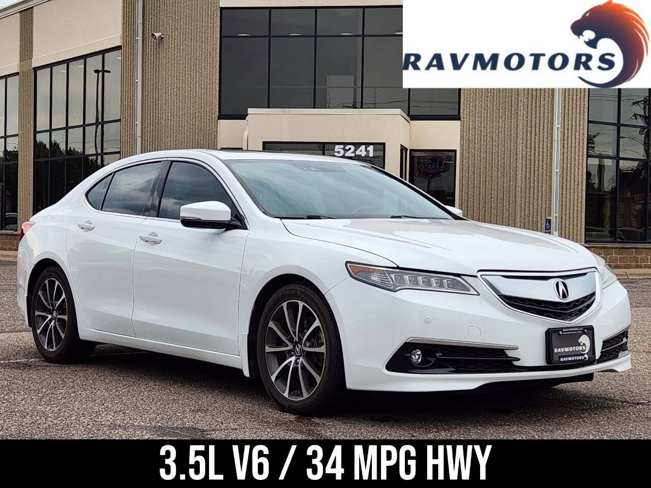 Used 2015 Acura TLX V6 w/ Advance Package FWD image 1