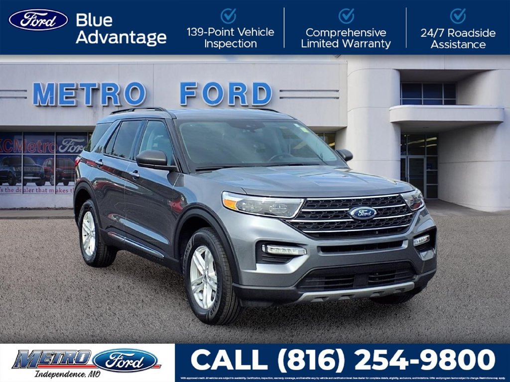 Certified 2023 Ford Explorer XLT w/ Equipment Group 202A AWD/4WD image 1