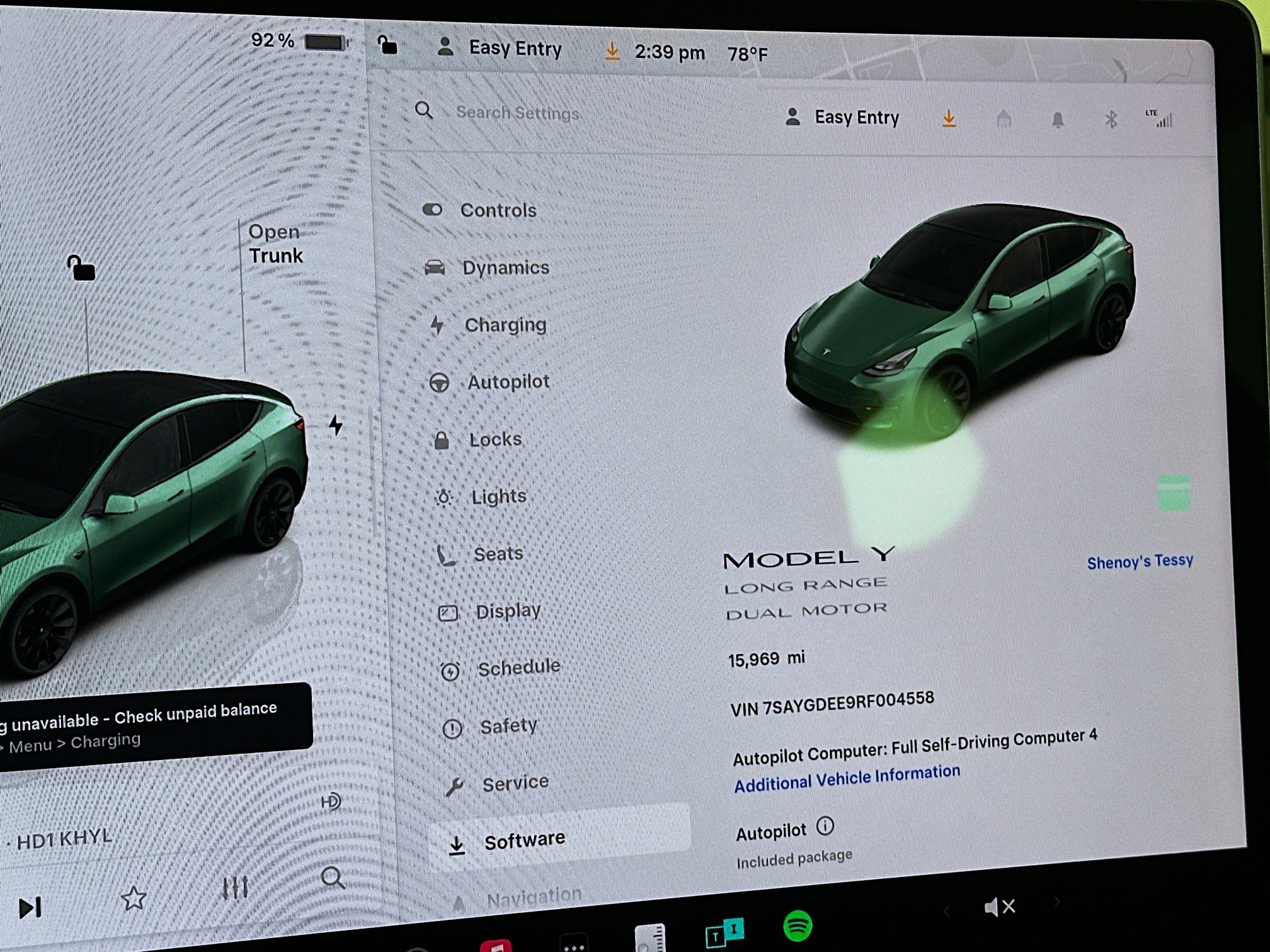 Used 2024 Tesla Model Y Long Range AWD/4WD image 18