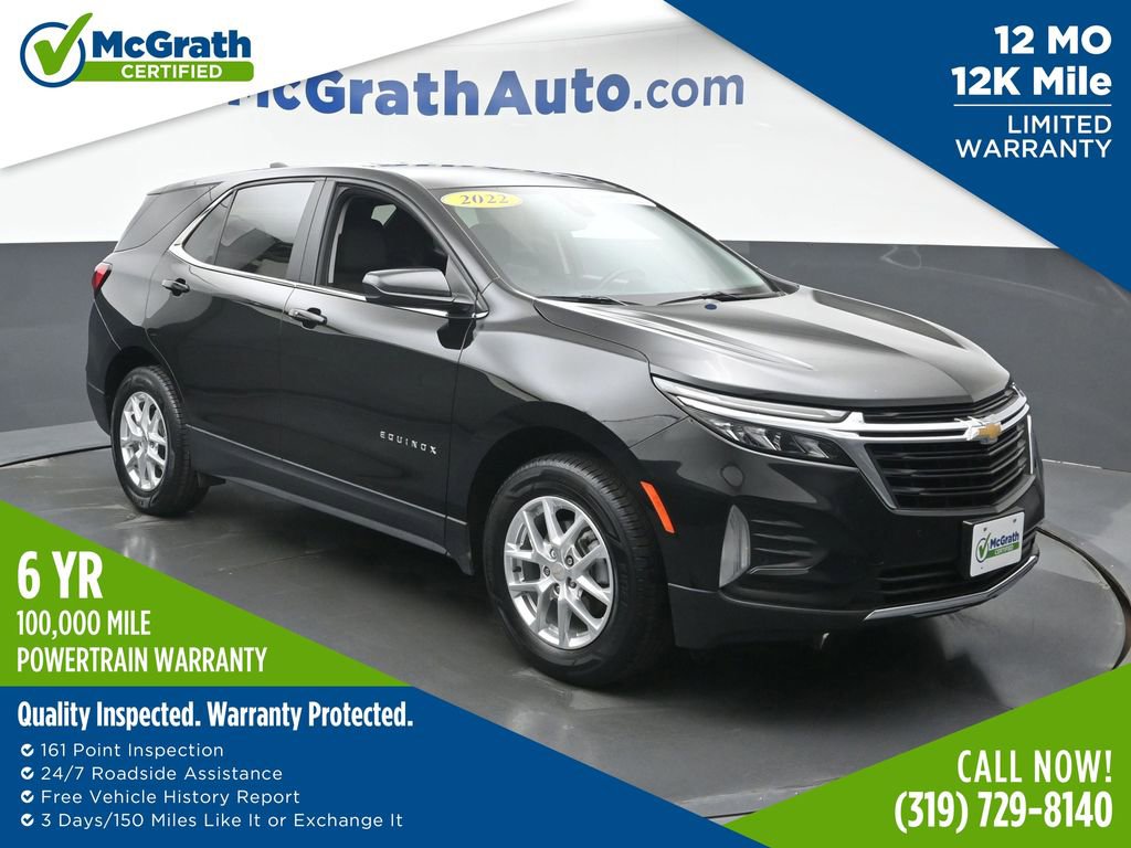 Used 2022 Chevrolet Equinox LT image 1