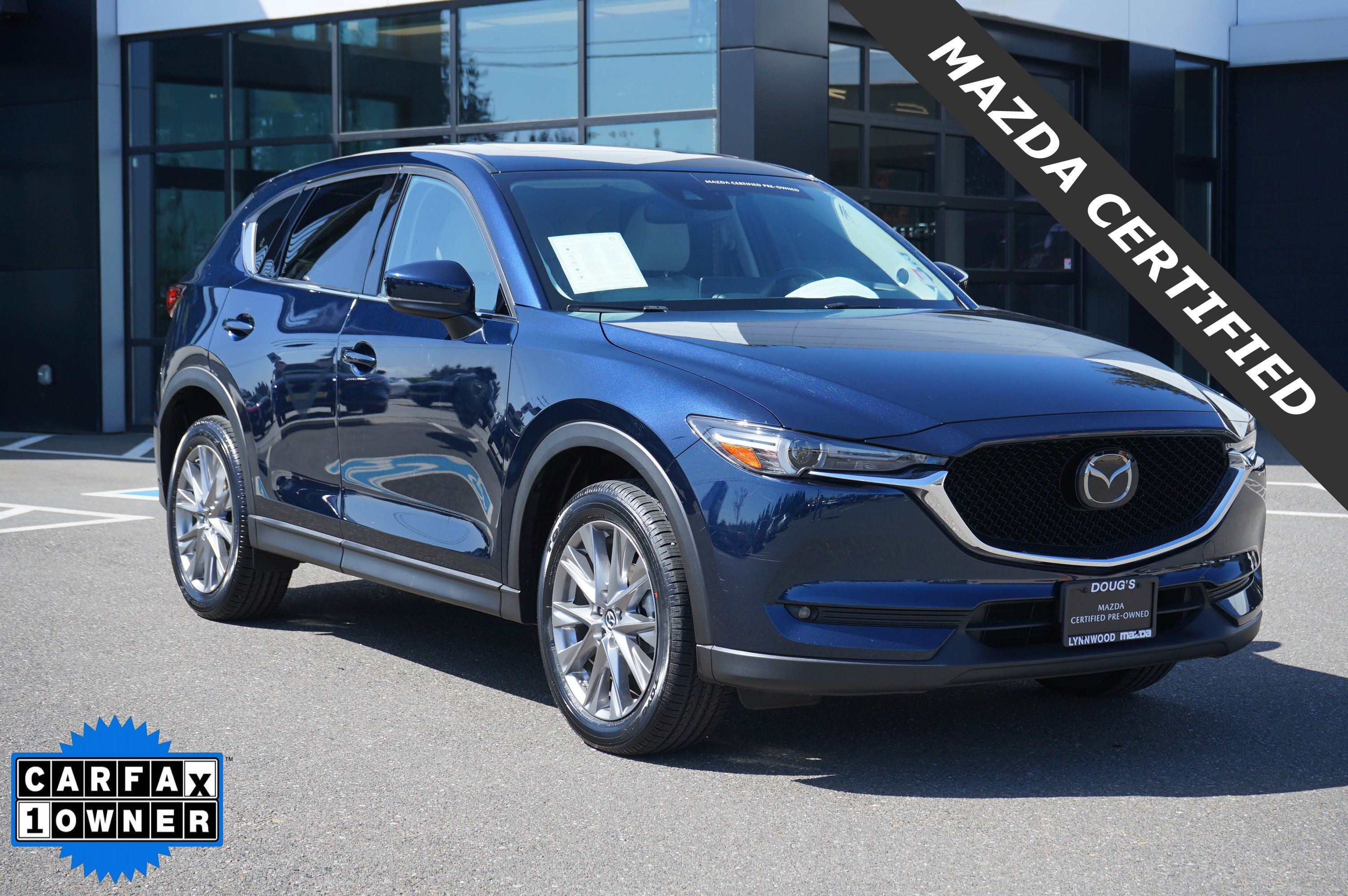 Certified 2021 MAZDA CX-5 Grand Touring w/ GT Premium Package