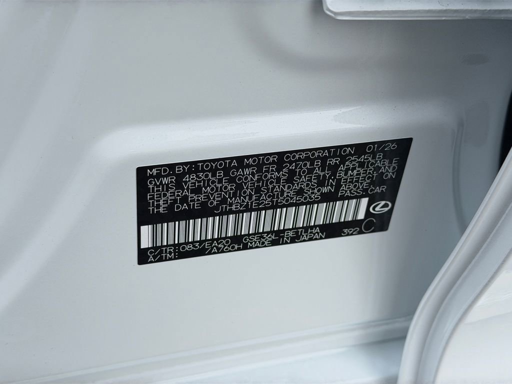 New 2026 Lexus IS 350 F Sport image 26