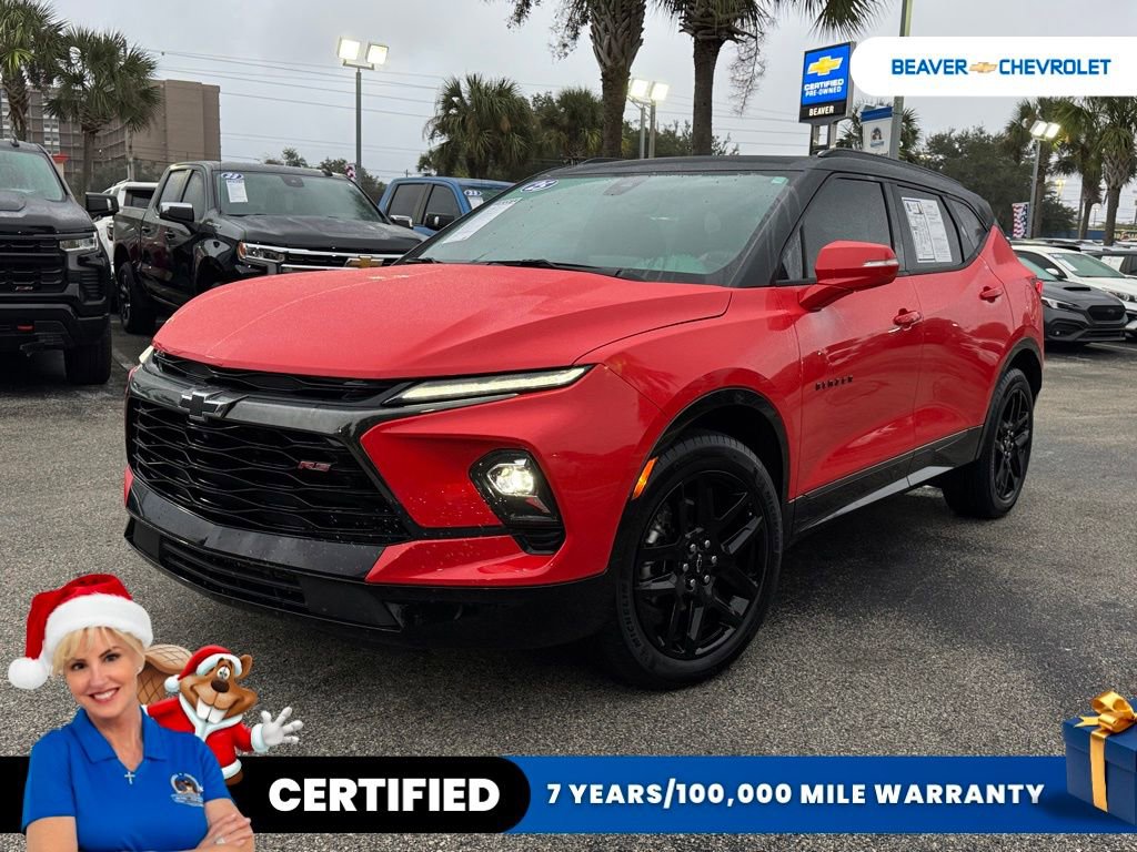 Used 2025 Chevrolet Blazer RS w/ Driver Confidence II Package image 4