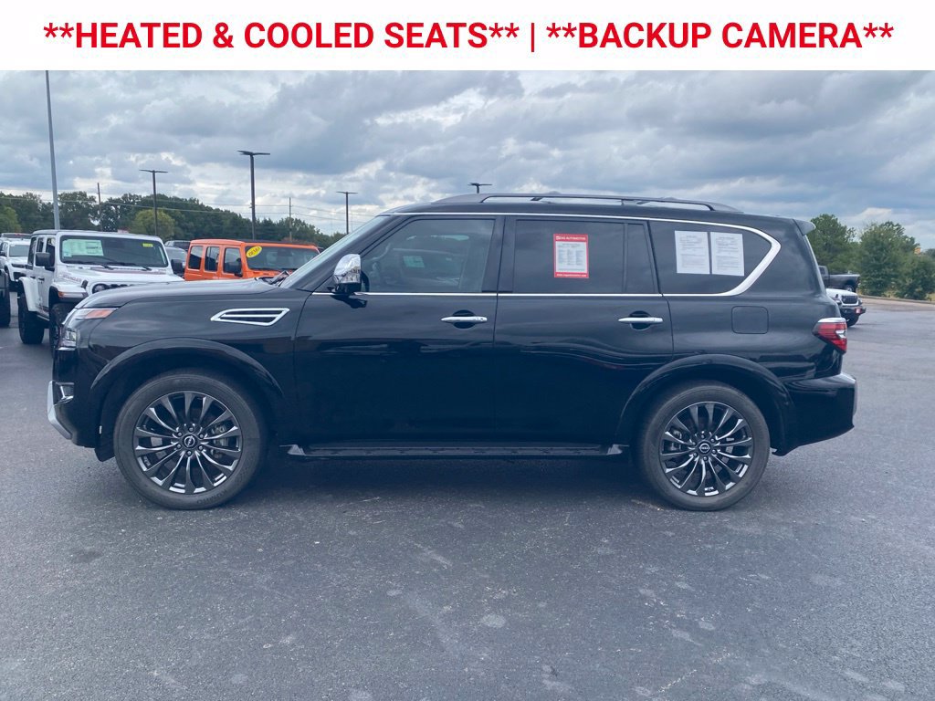 Used 2024 Nissan Armada Platinum w/ Captain's Chairs Package RWD image 5