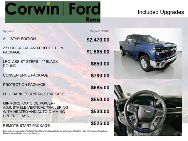 Used 2024 Chevrolet Silverado 2500 LT w/ All Star Edition AWD/4WD image 3