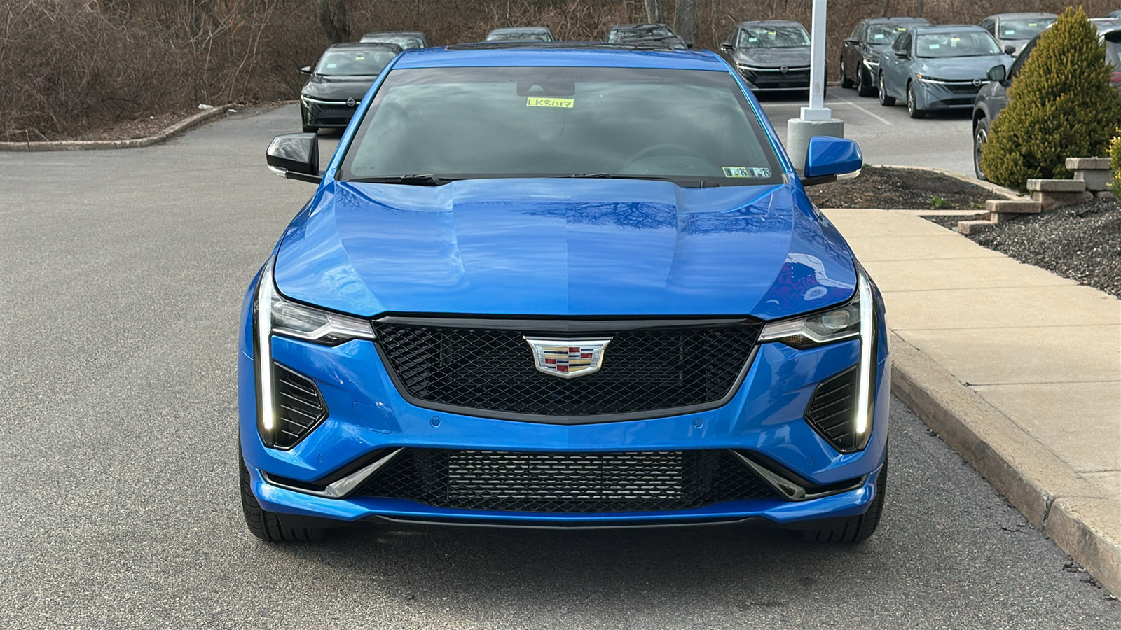 Used 2025 Cadillac CT4 V w/ LPO, ONYX Package image 3