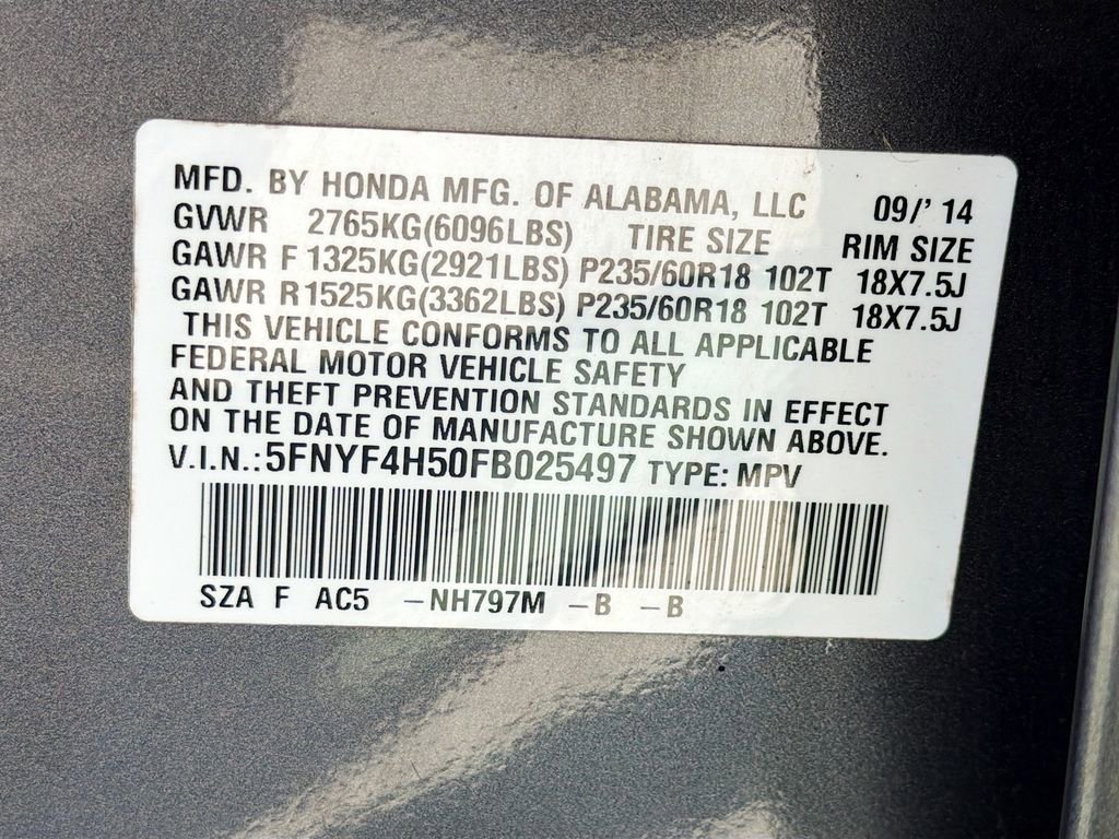 Used 2015 Honda Pilot EX-L image 36