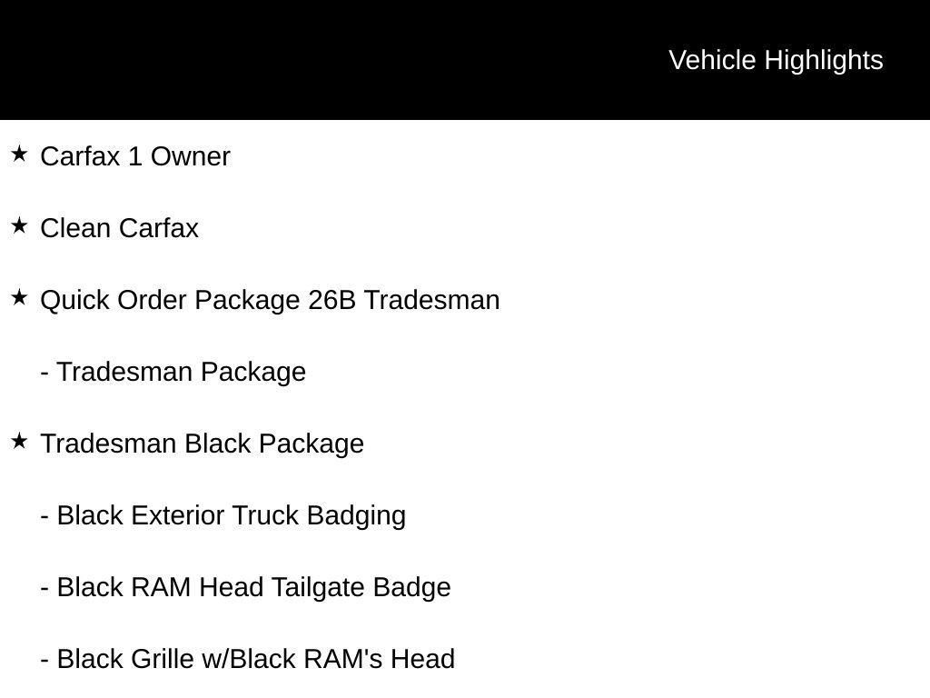 Used 2024 RAM 1500 Tradesman w/ Popular Equipment Group AWD/4WD image 12