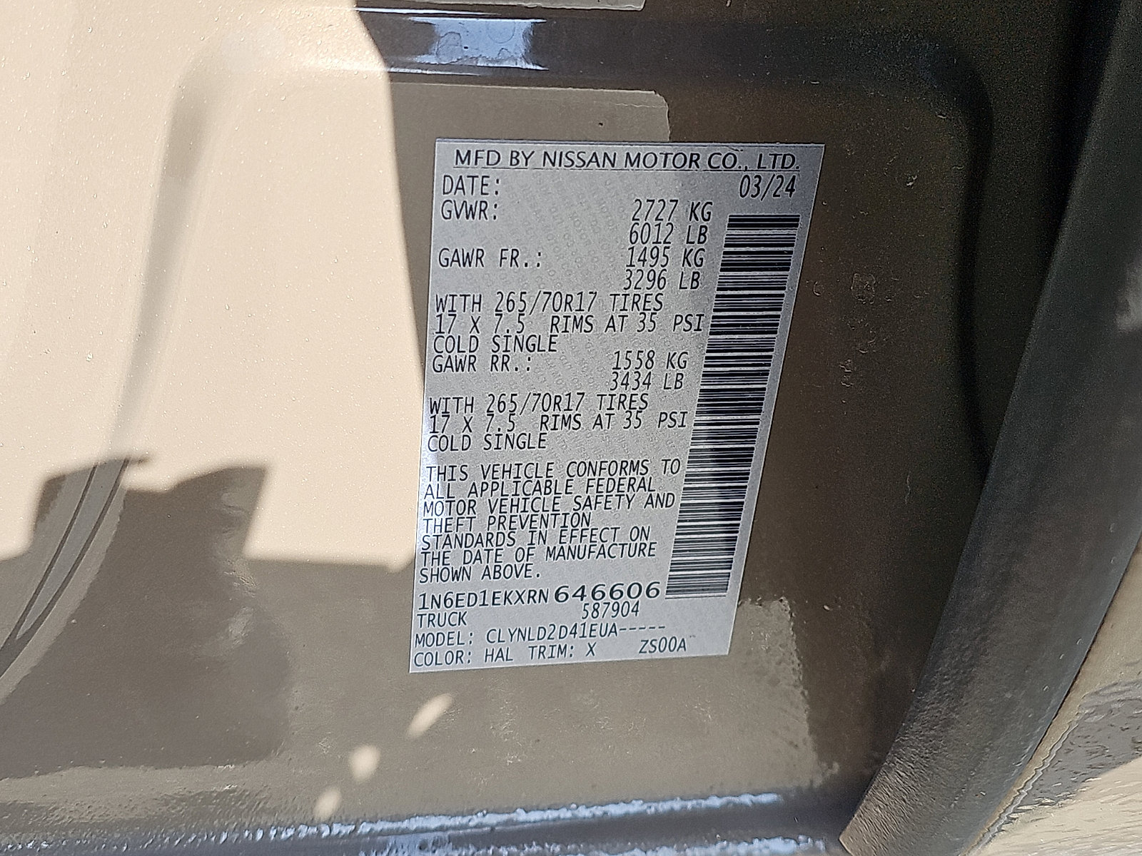 Used 2024 Nissan Frontier PRO-4X w/ Off-Road Protection Package image 28