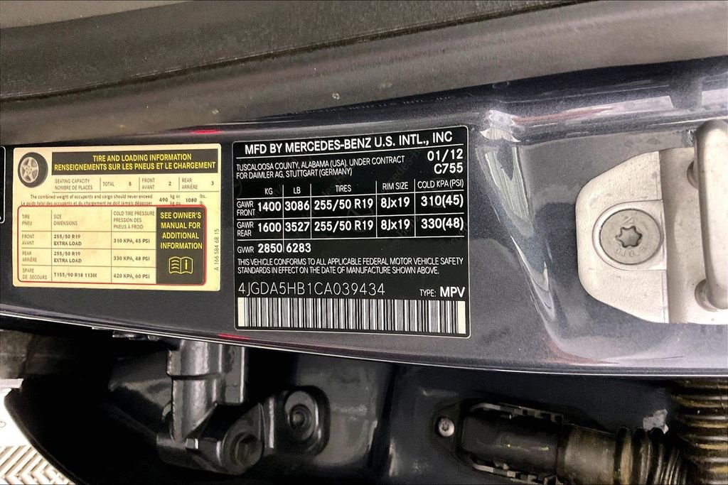 Used 2012 Mercedes-Benz ML 350 4MATIC image 44