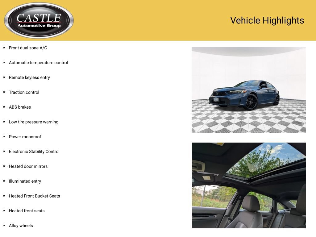 Used 2026 Honda Civic FWD Hybrid Sedan image 3
