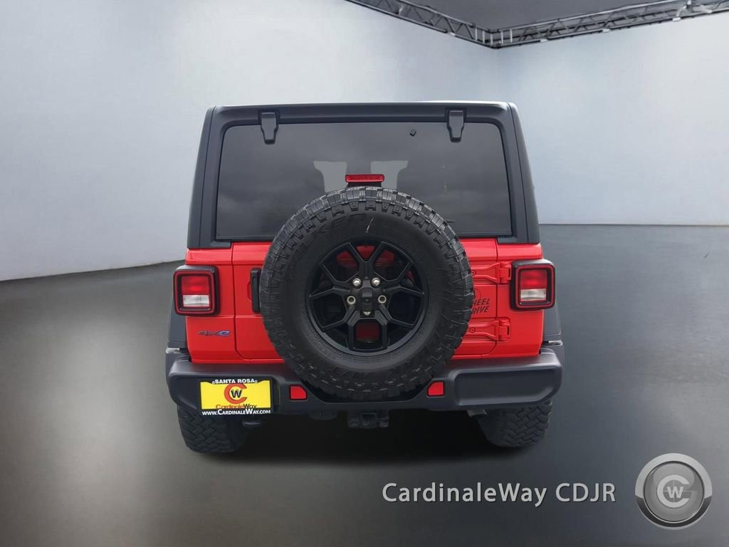 Used 2025 Jeep Wrangler Unlimited Sport S 4xe image 4