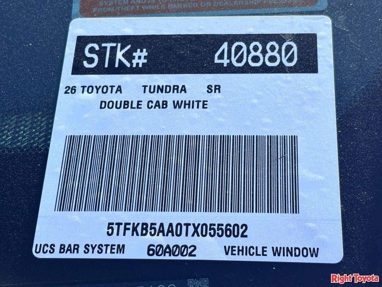 New 2026 Toyota Tundra SR RWD image 22