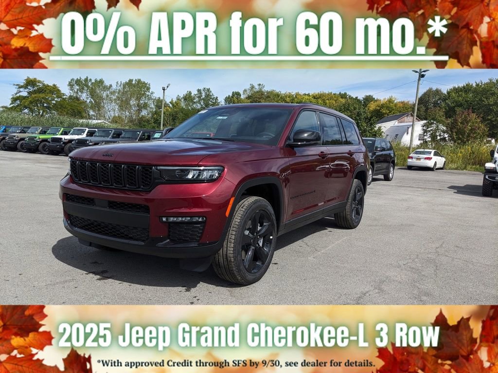 New 2025 Jeep Grand Cherokee L Limited w/ Black Appearance Package image 4