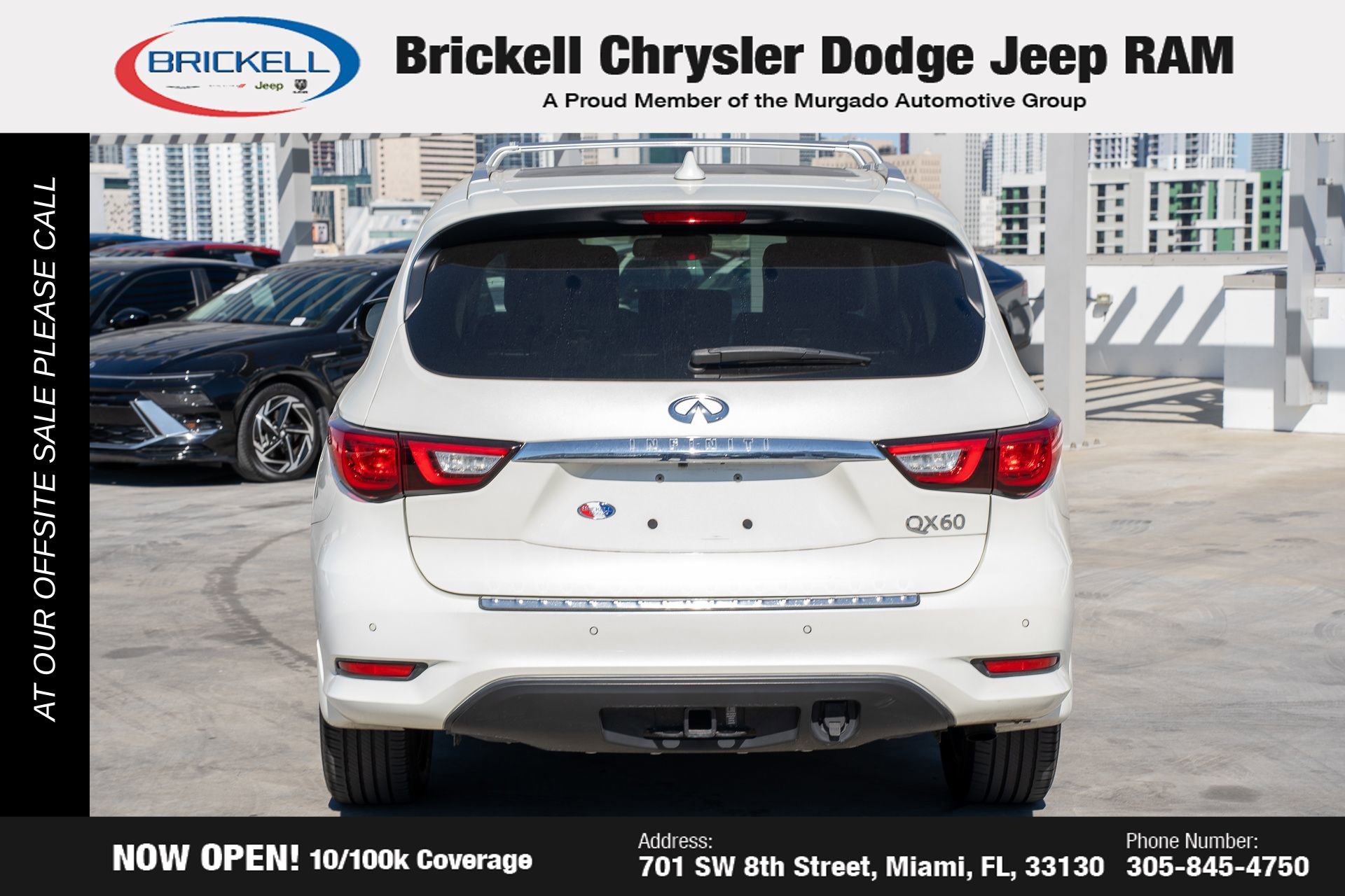 Used 2017 INFINITI QX60 Base w/ Deluxe Technology Package image 6