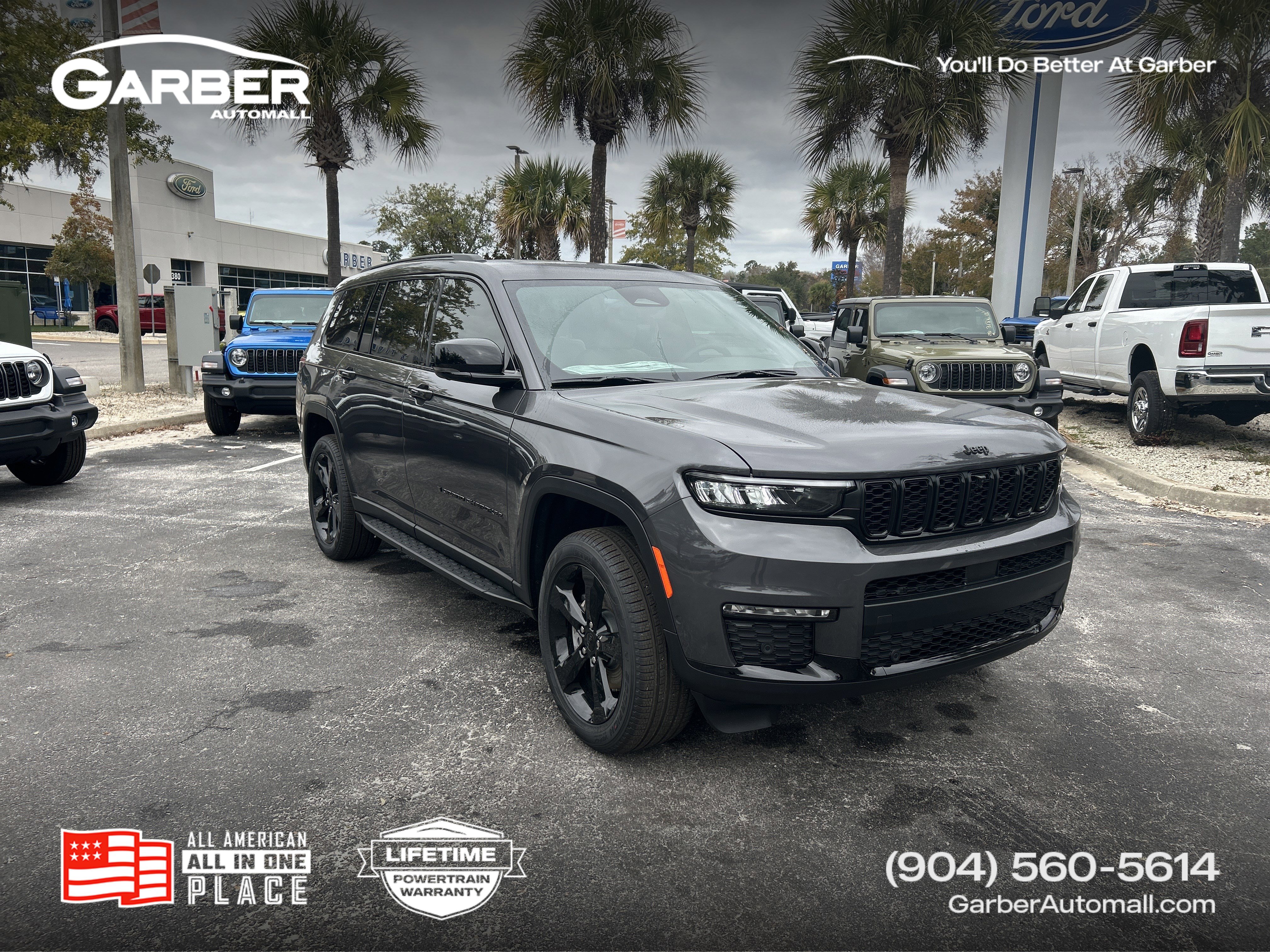 New 2025 Jeep Grand Cherokee L Limited w/ Luxury Tech Group II