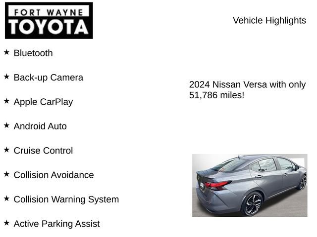 Used 2024 Nissan Versa SR FWD image 7