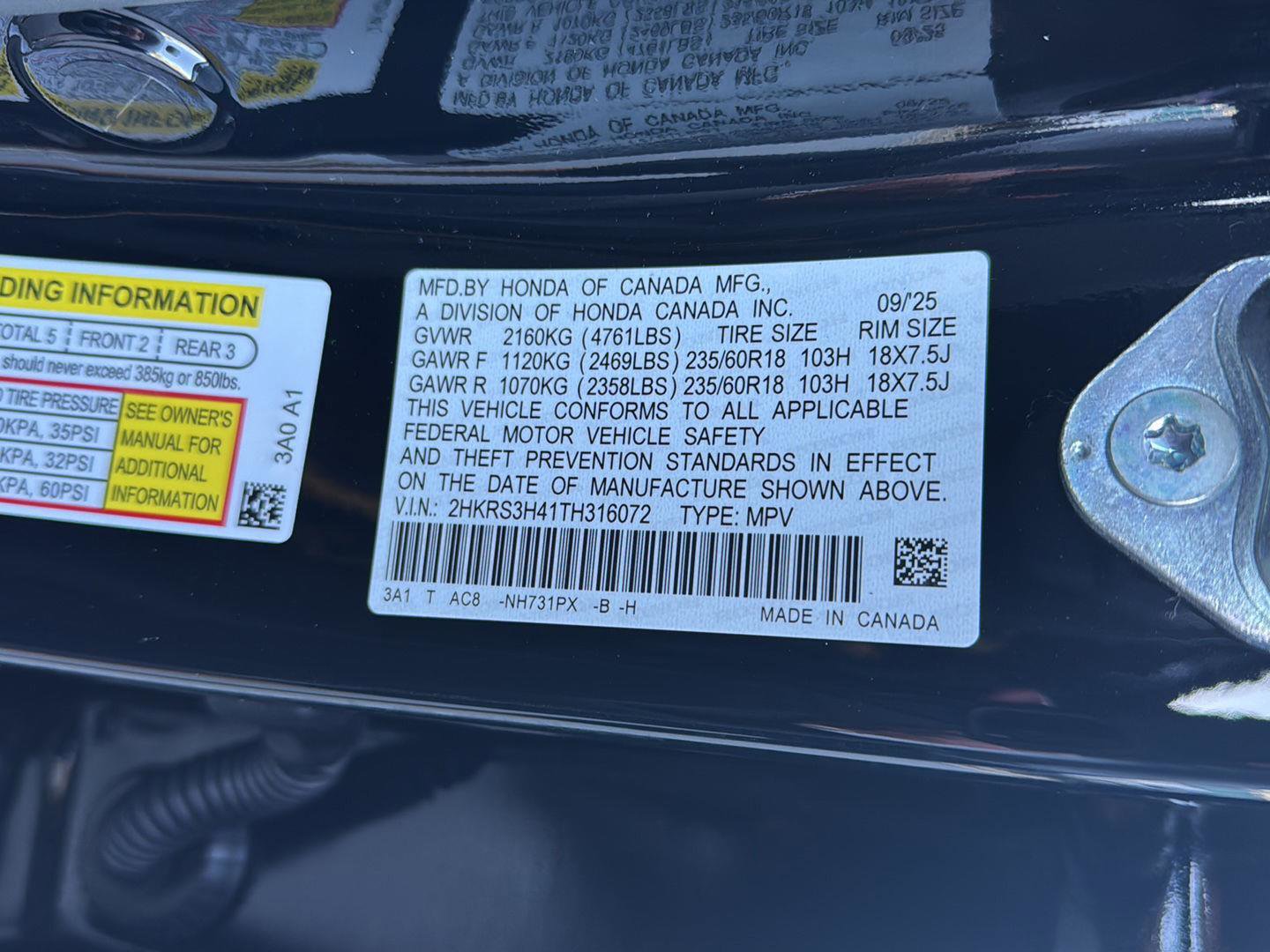 New 2026 Honda CR-V EX image 34