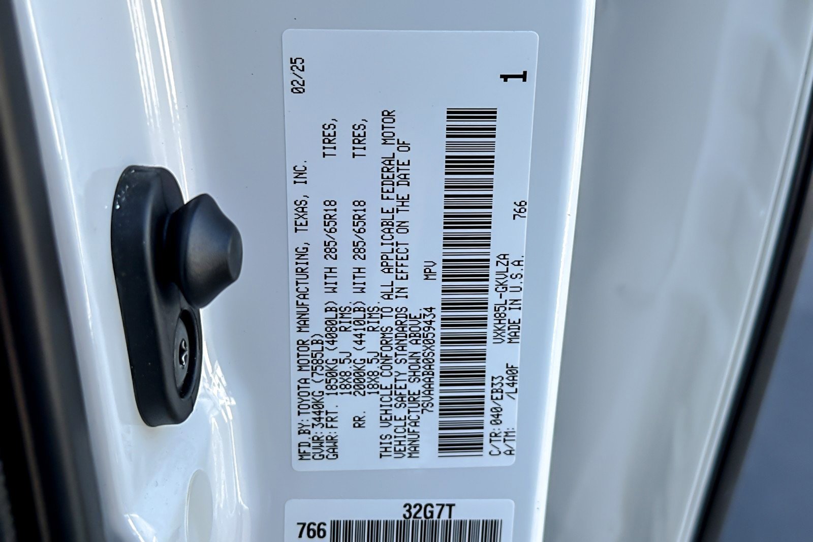 Certified 2025 Toyota Sequoia TRD Pro w/ TRD Performance Package (TMS) image 28