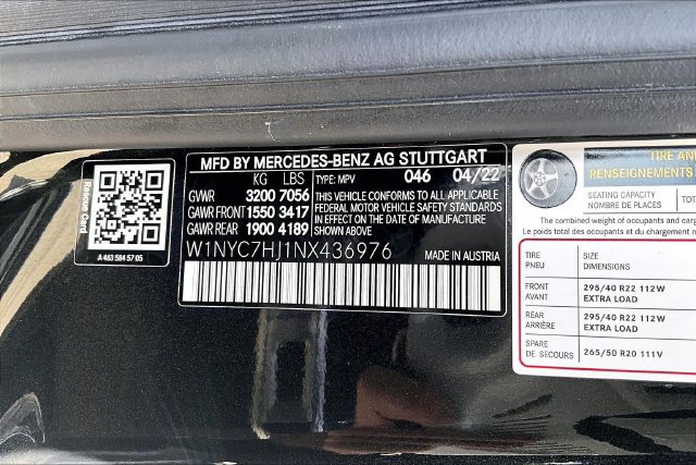 Certified 2022 Mercedes-Benz G 63 AMG 4MATIC image 29