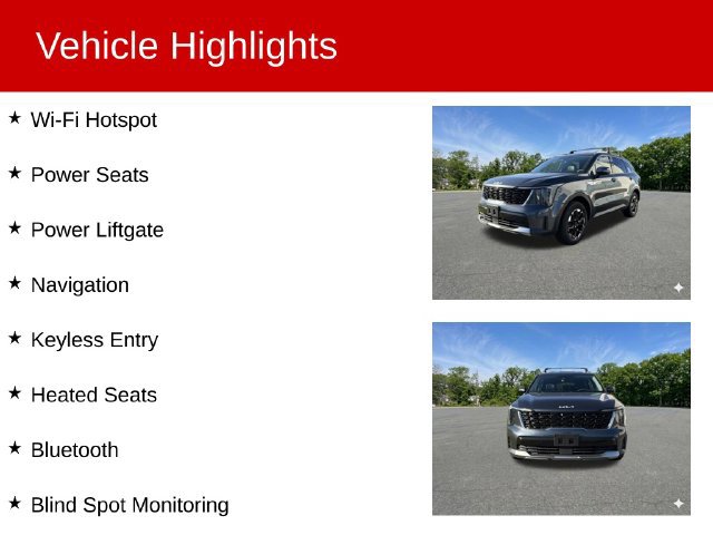 Used 2024 Kia Sorento S w/ Panoramic Sunroof Package AWD/4WD image 2