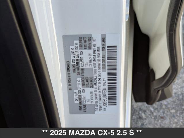 New 2025 MAZDA CX-5 AWD 2.5 S image 15