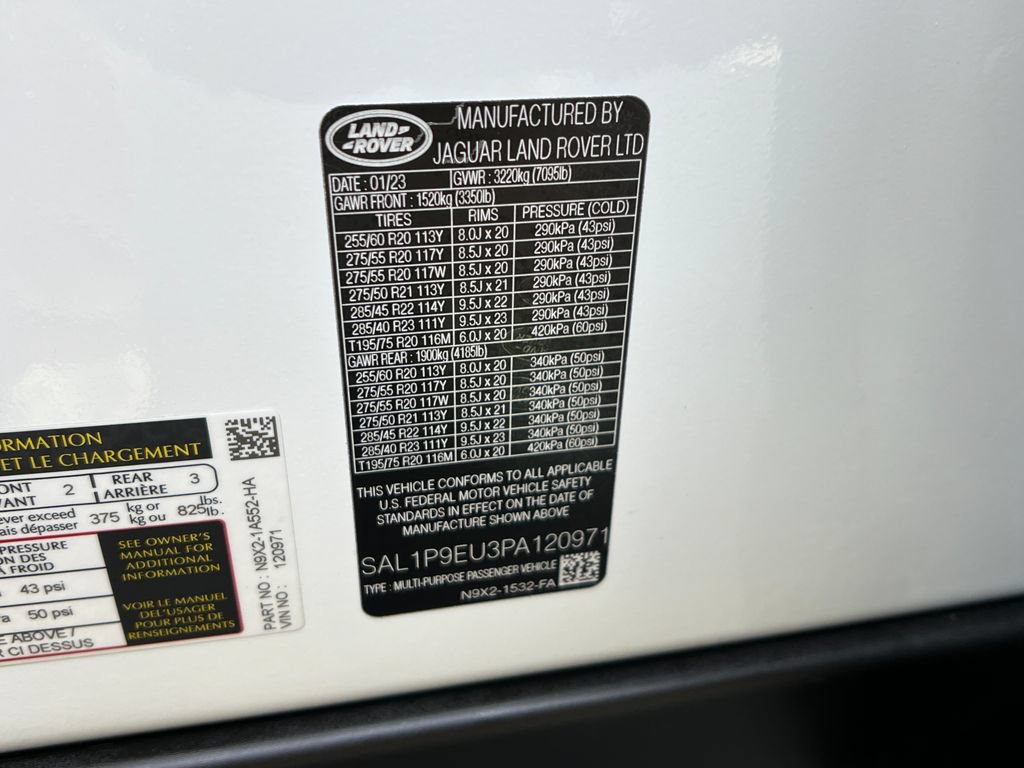 Used 2023 Land Rover Range Rover Sport SE AWD/4WD image 28