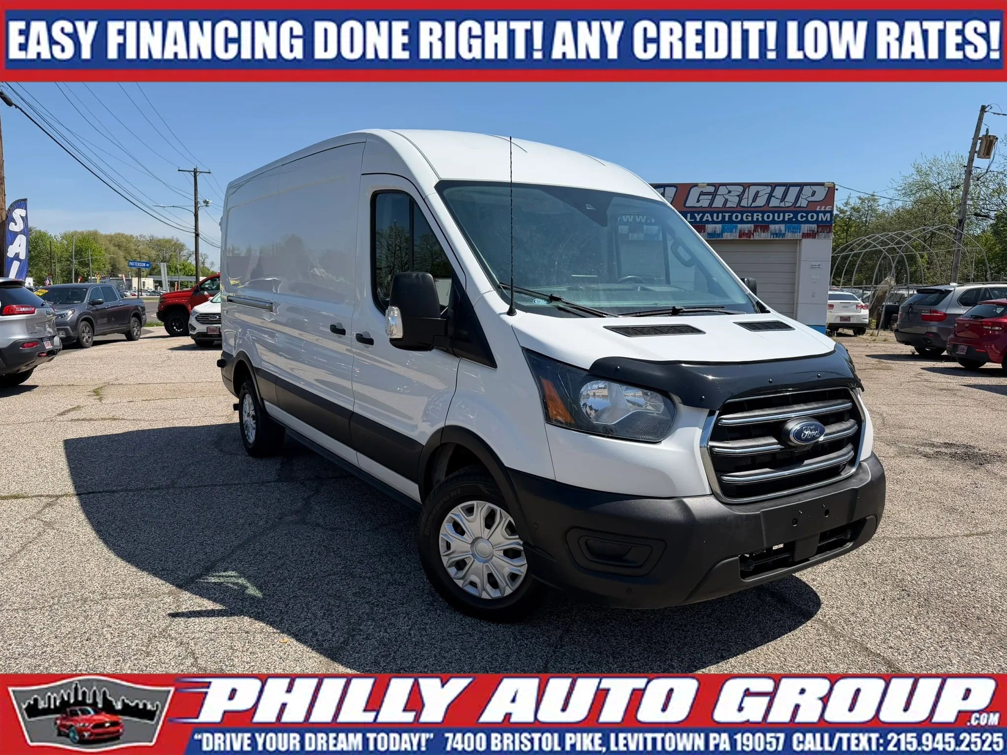 Used 2020 Ford Transit 250 Medium Roof w/ Load Area Protection Package RWD image 1