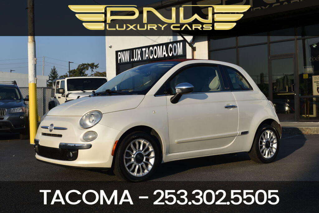 Used 2012 FIAT 500 Lounge w/ Luxury Leather Pkg