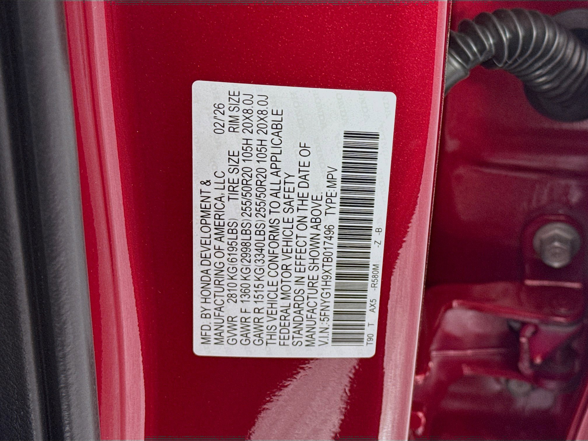 New 2026 Honda Pilot Black Edition image 35