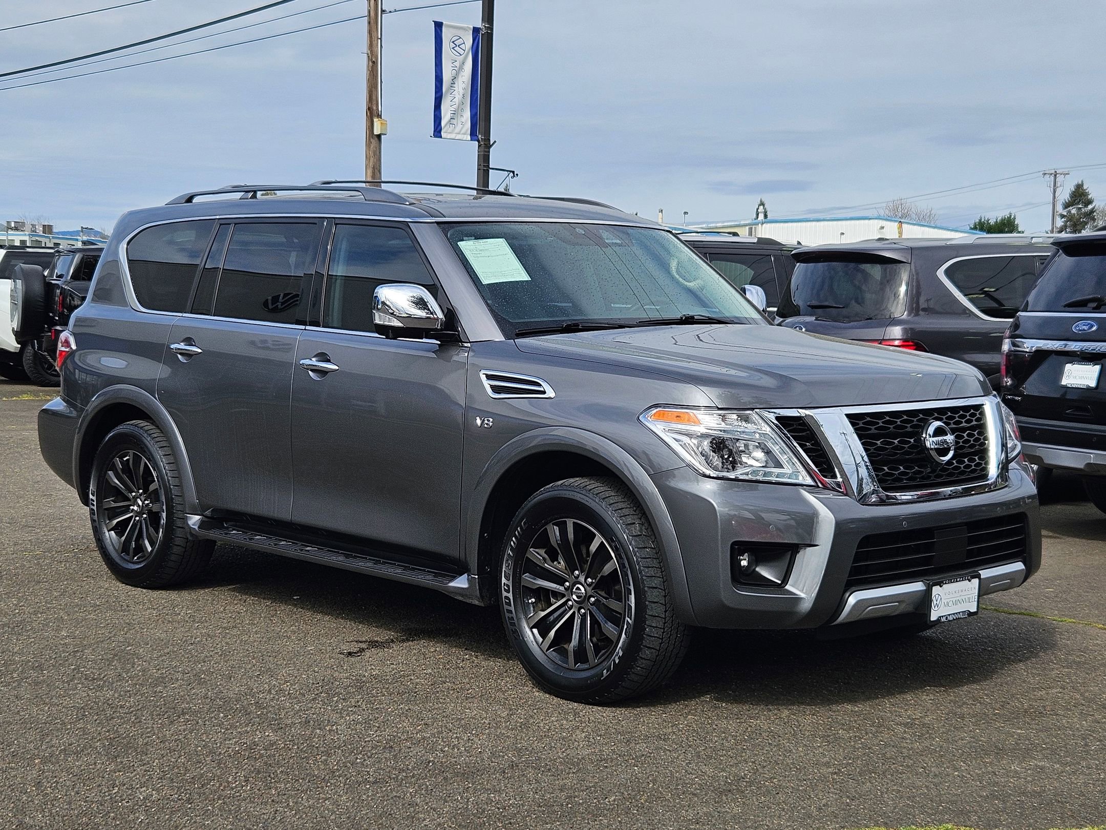 Used 2018 Nissan Armada Platinum w/ Captain Seat Package AWD/4WD image 7