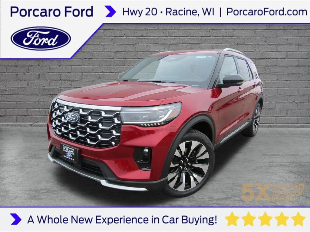 New 2027 Ford Explorer Platinum w/ LUX Leather Package AWD/4WD image 1