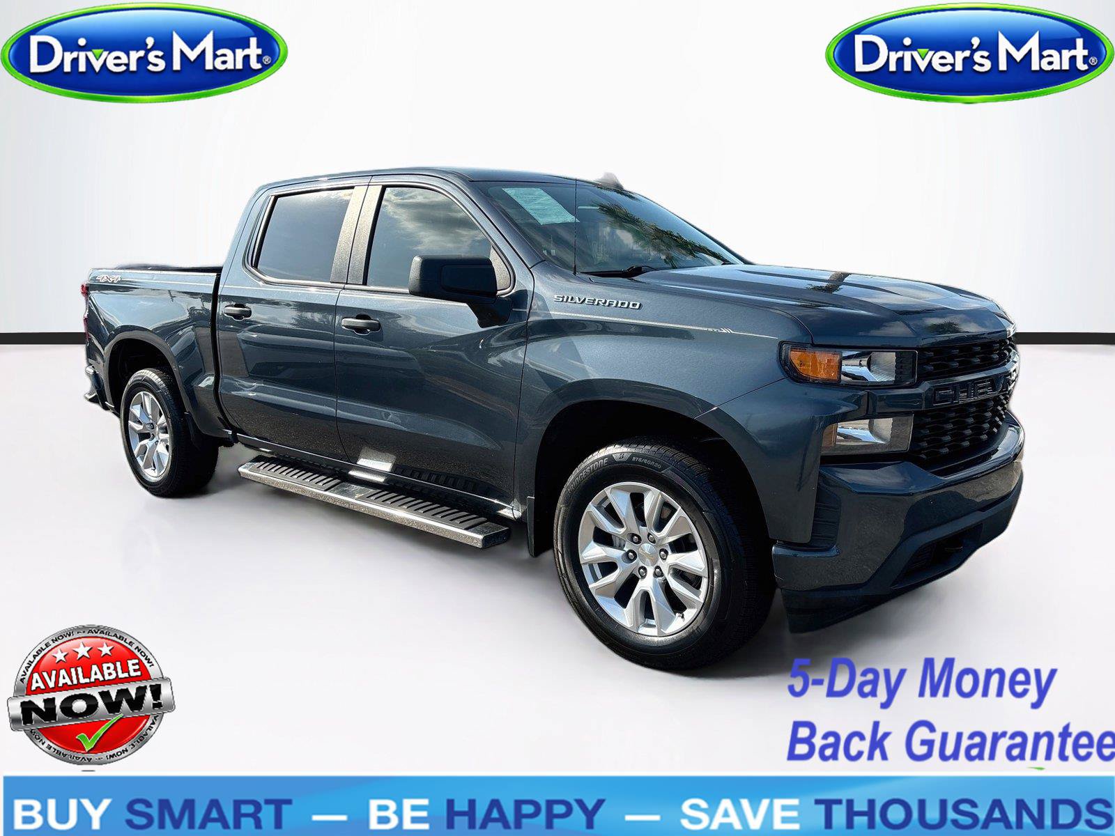 Used 2022 Chevrolet Silverado 1500 Custom AWD/4WD image 1