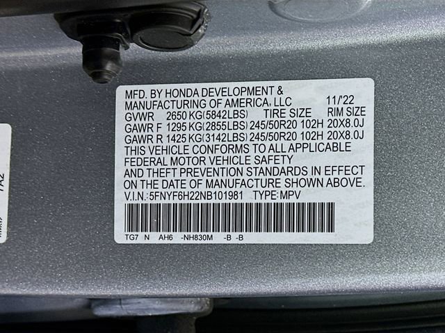 Used 2022 Honda Pilot Special Edition image 37