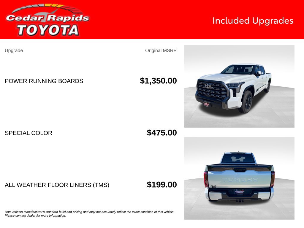 New 2026 Toyota Tundra Platinum AWD/4WD image 6
