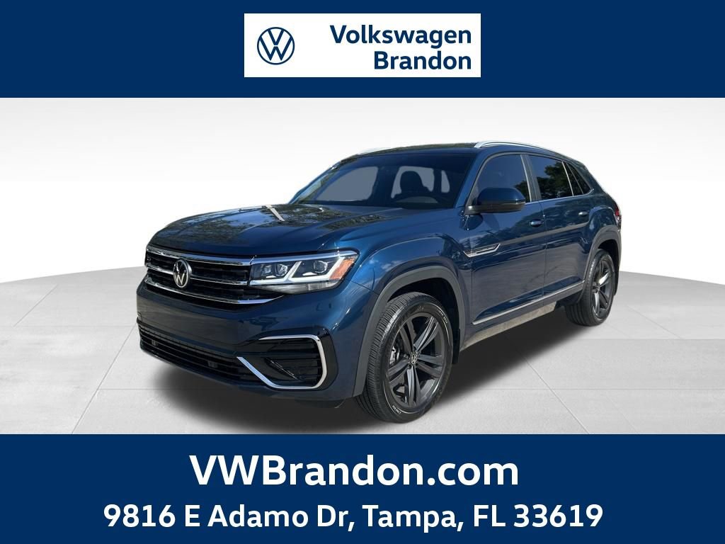 Used 2021 Volkswagen Atlas Cross Sport SE w/ V6 Towing Package