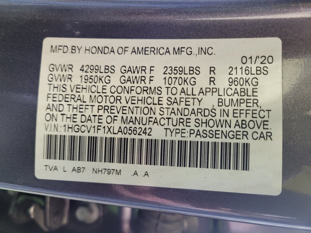 Used 2020 Honda Accord LX image 33