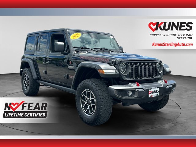 Used 2025 Jeep Wrangler Unlimited Rubicon AWD/4WD image 1
