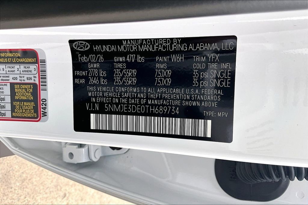 New 2026 Hyundai Tucson Limited w/ Tow & Go Package image 15