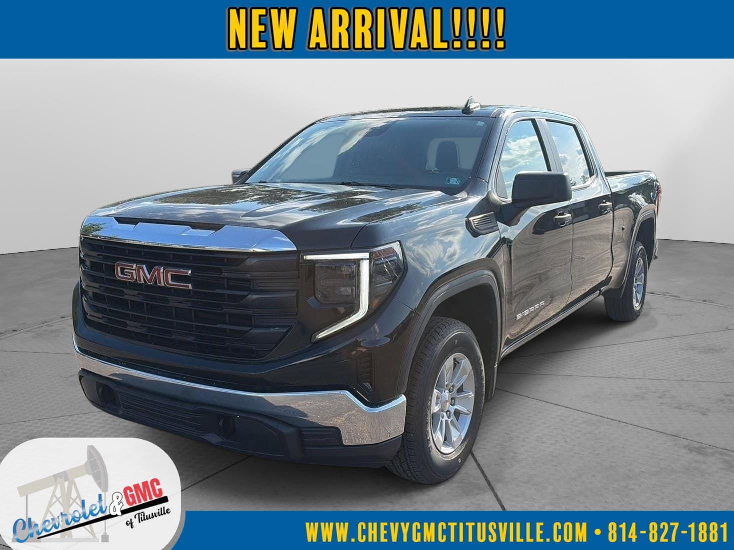 Used 2024 GMC Sierra 1500 Pro w/ Pro Value Package AWD/4WD image 1
