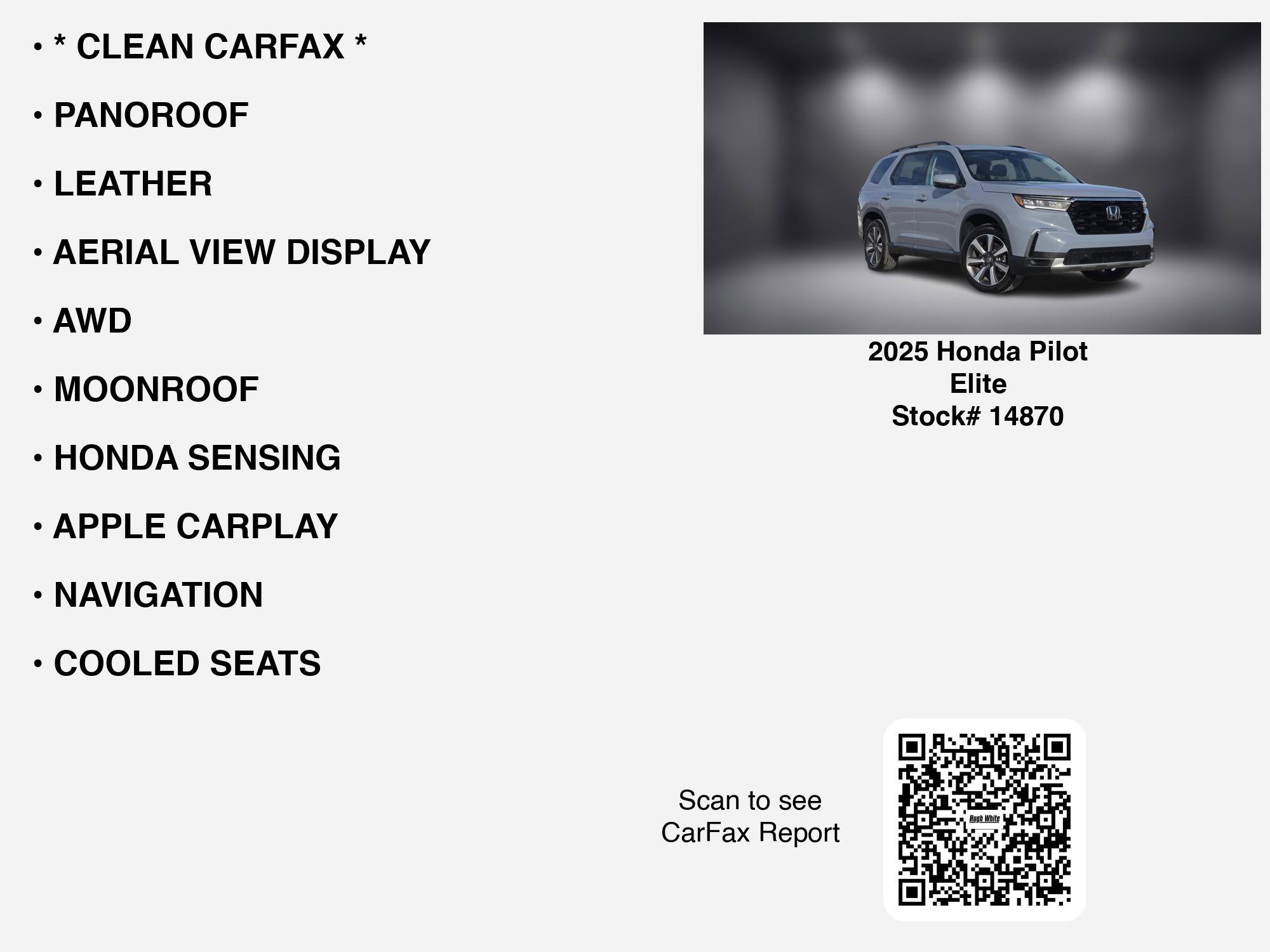 Used 2025 Honda Pilot Elite image 7
