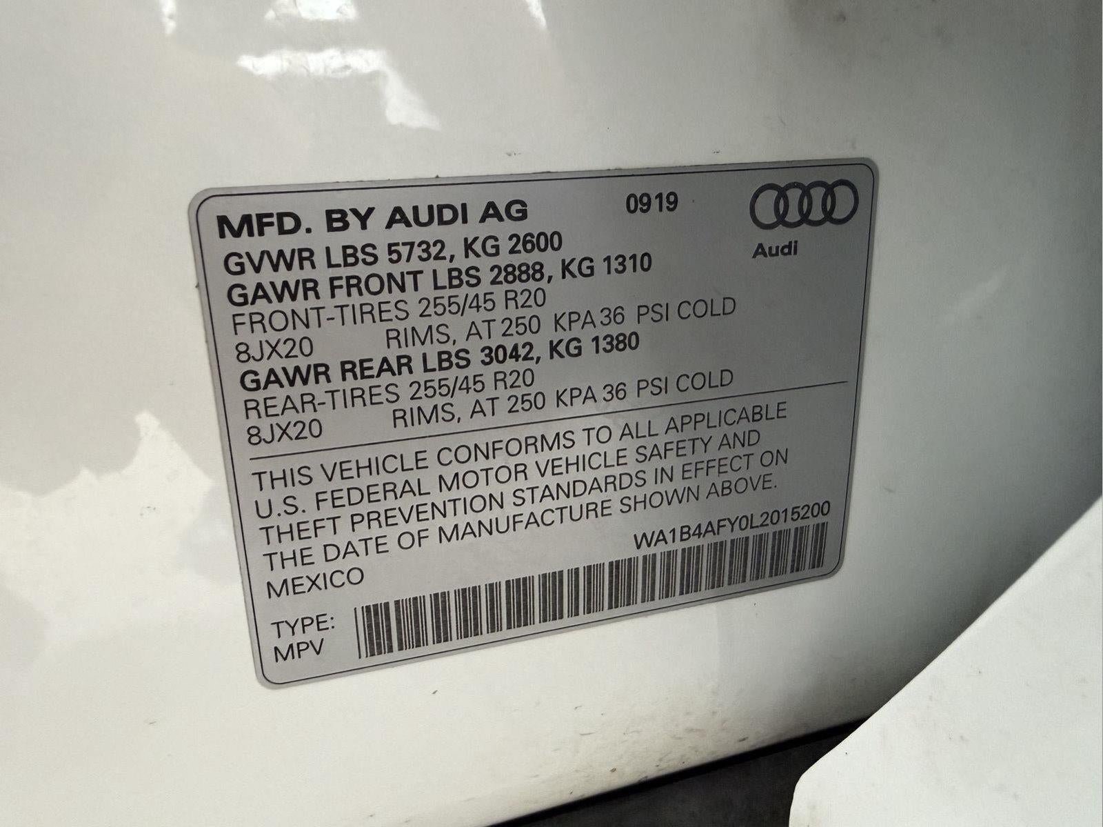 Used 2020 Audi SQ5 Premium Plus AWD/4WD image 24