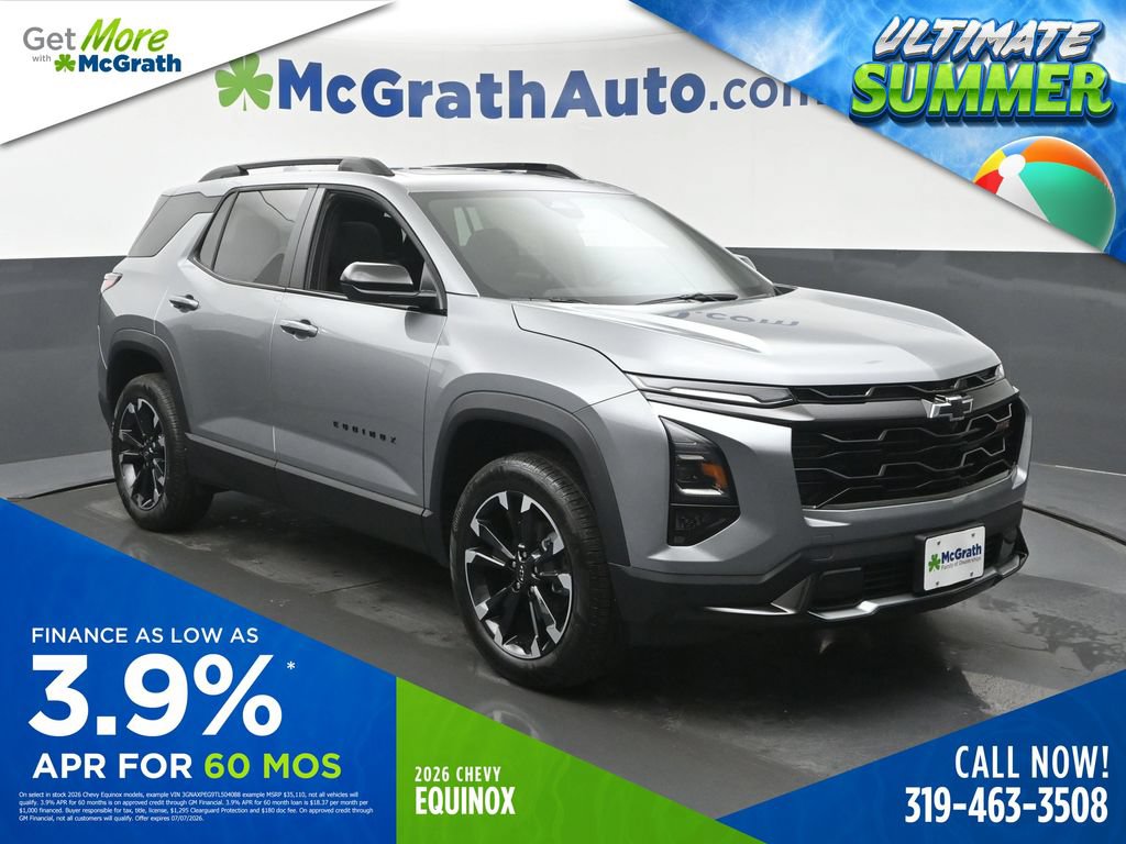 New 2026 Chevrolet Equinox RS w/ Convenience Package III AWD/4WD image 1