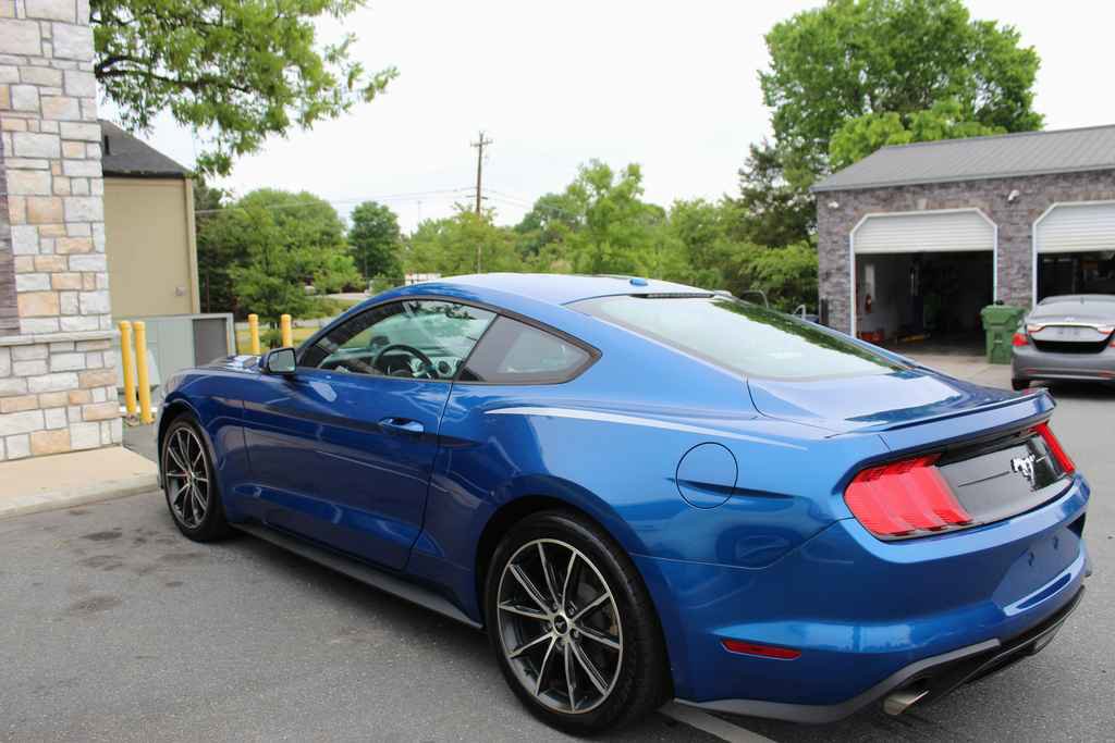 Used 2018 Ford Mustang Premium w/ Wheel & Stripe Package RWD image 8