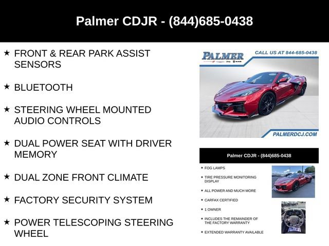 Used 2024 Chevrolet Corvette Z06 w/ Battery Protection Package RWD image 18