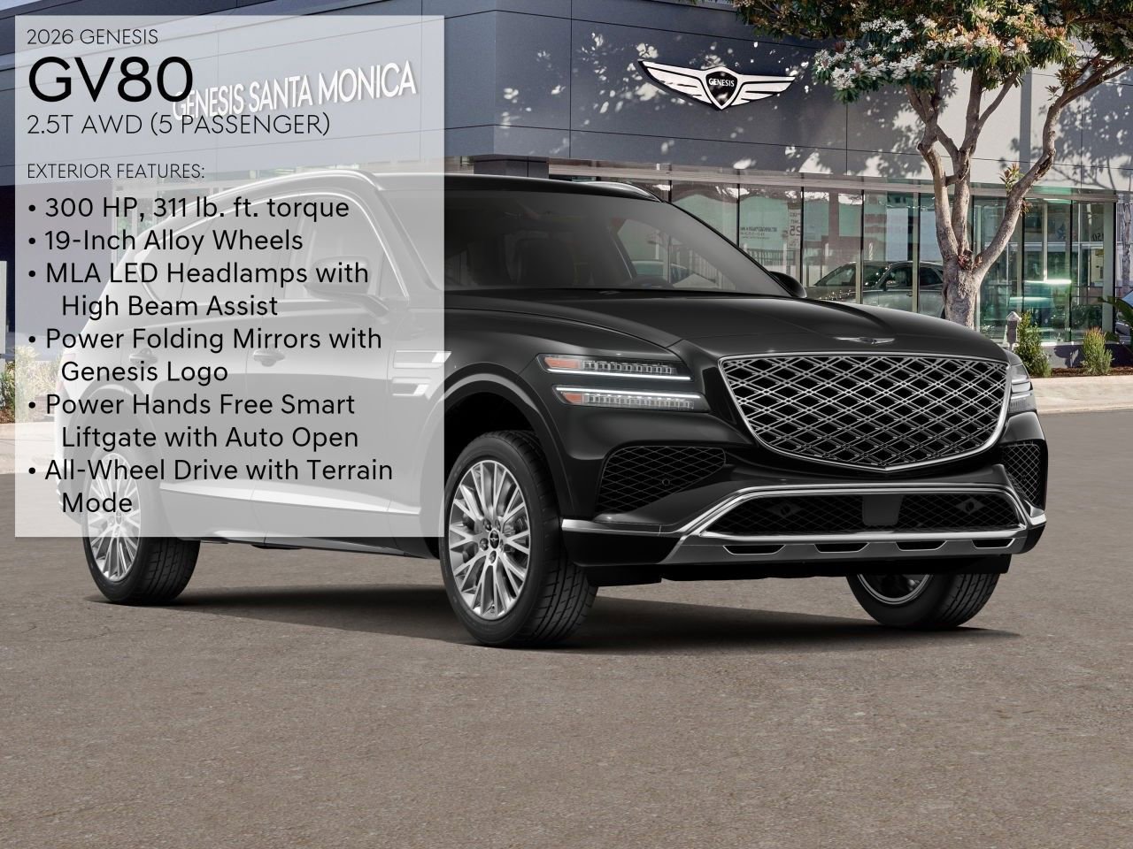 New 2026 Genesis GV80 2.5T image 3