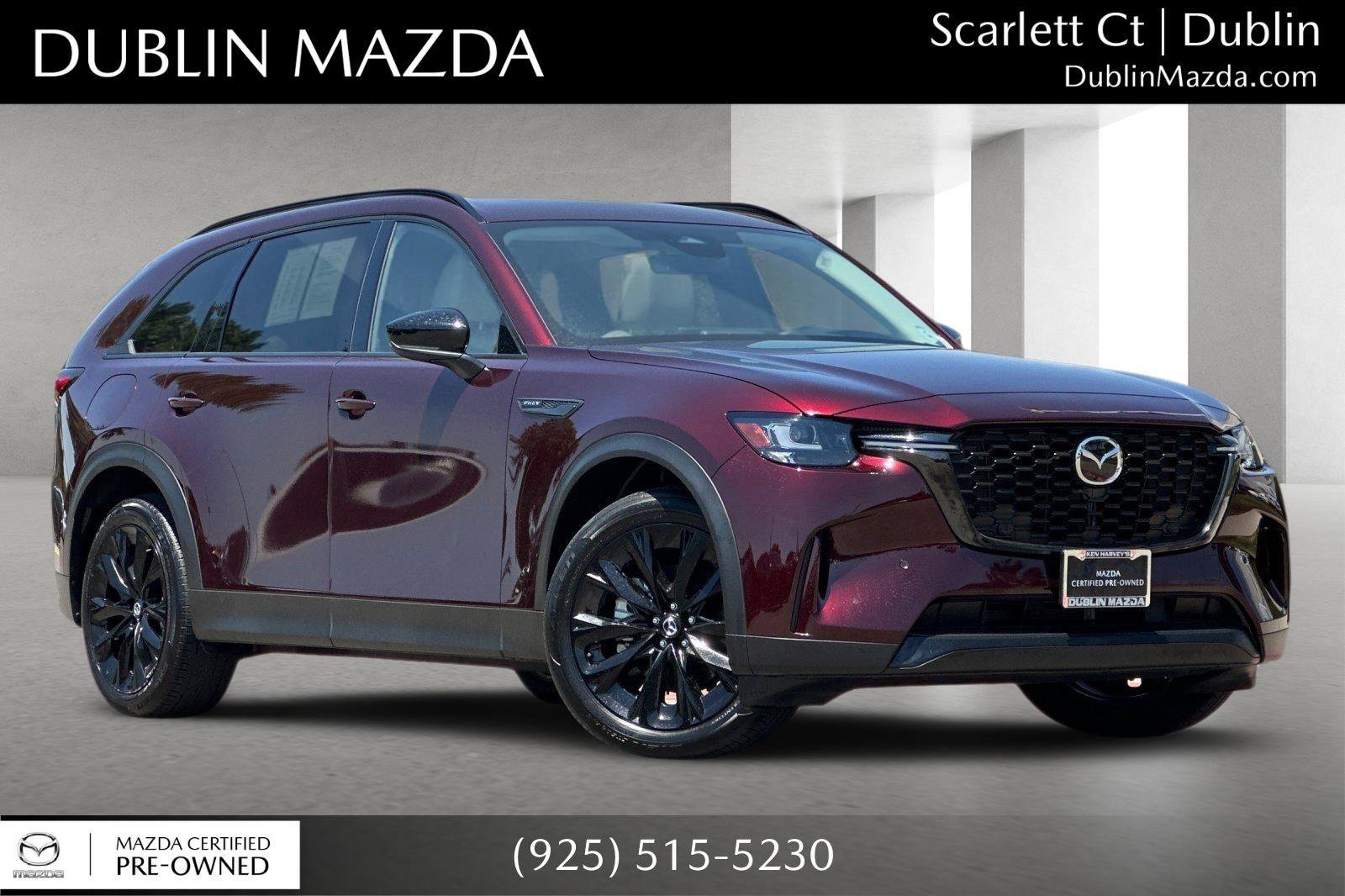 Certified 2025 MAZDA CX-90 Plug-In Hybrid w/Premium Sport