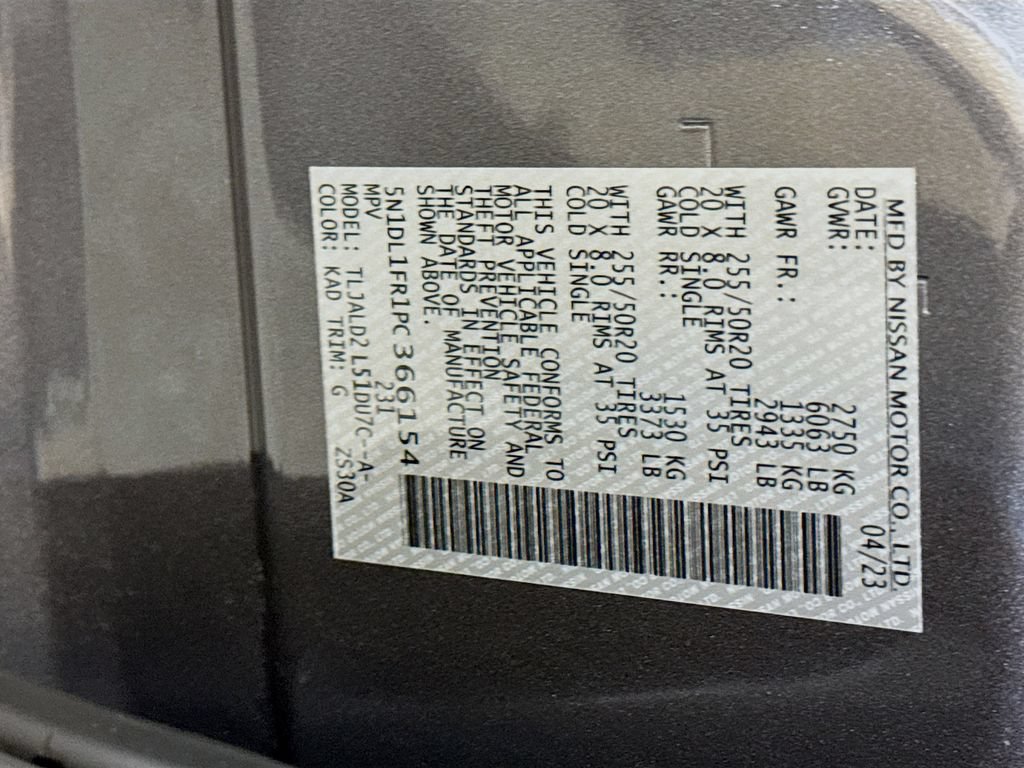 Certified 2023 INFINITI QX60 Luxe w/ Cargo Package FWD image 46