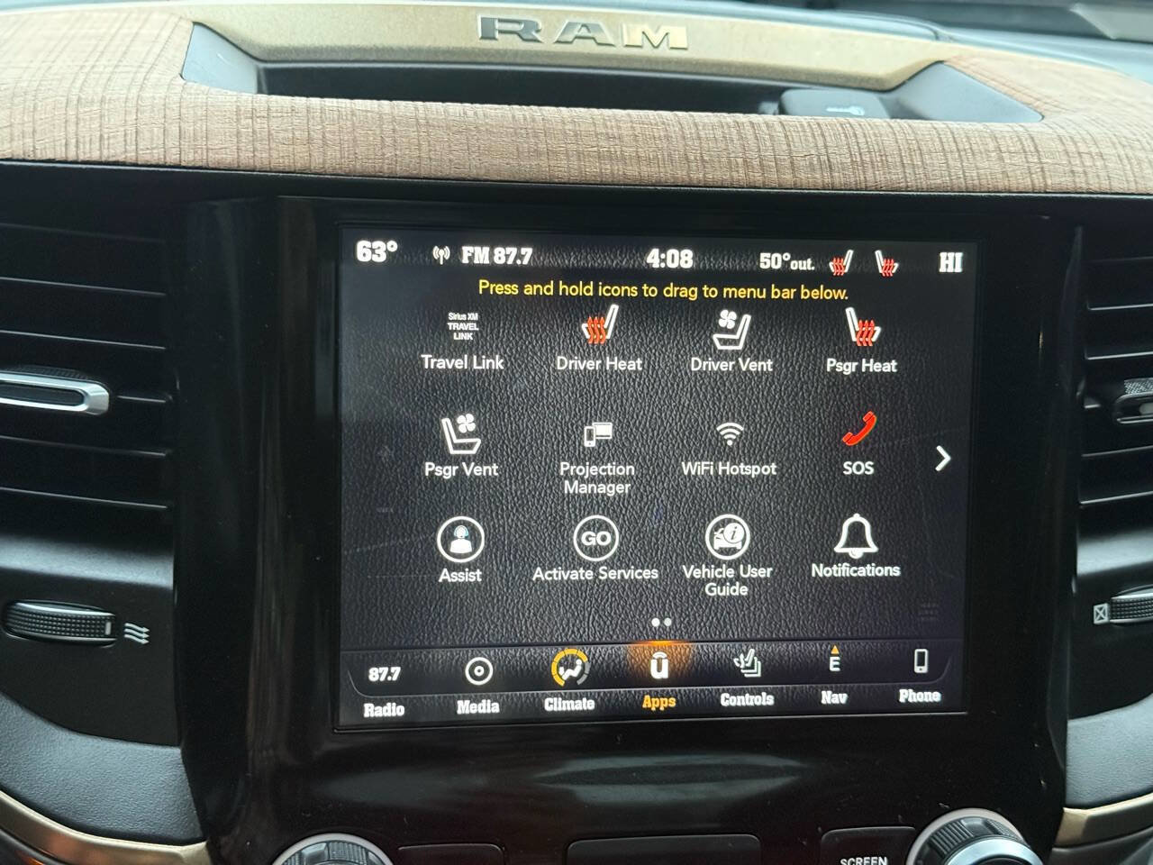 Used 2019 RAM 1500 Laramie Longhorn w/ Bed Utility Group image 82