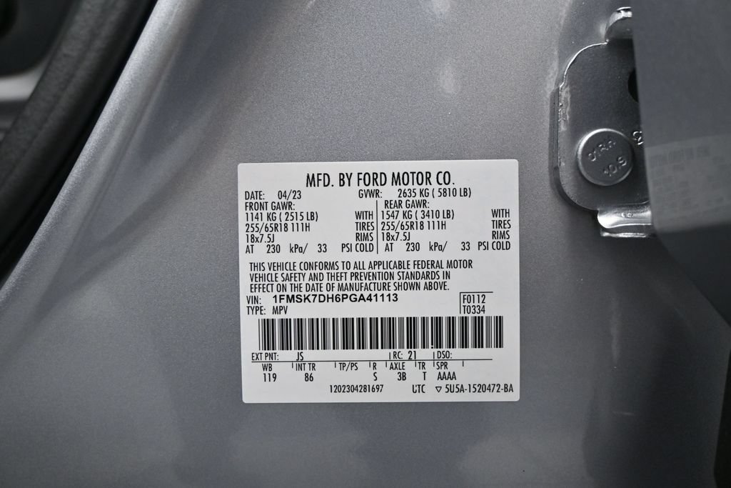 Used 2023 Ford Explorer XLT RWD image 15